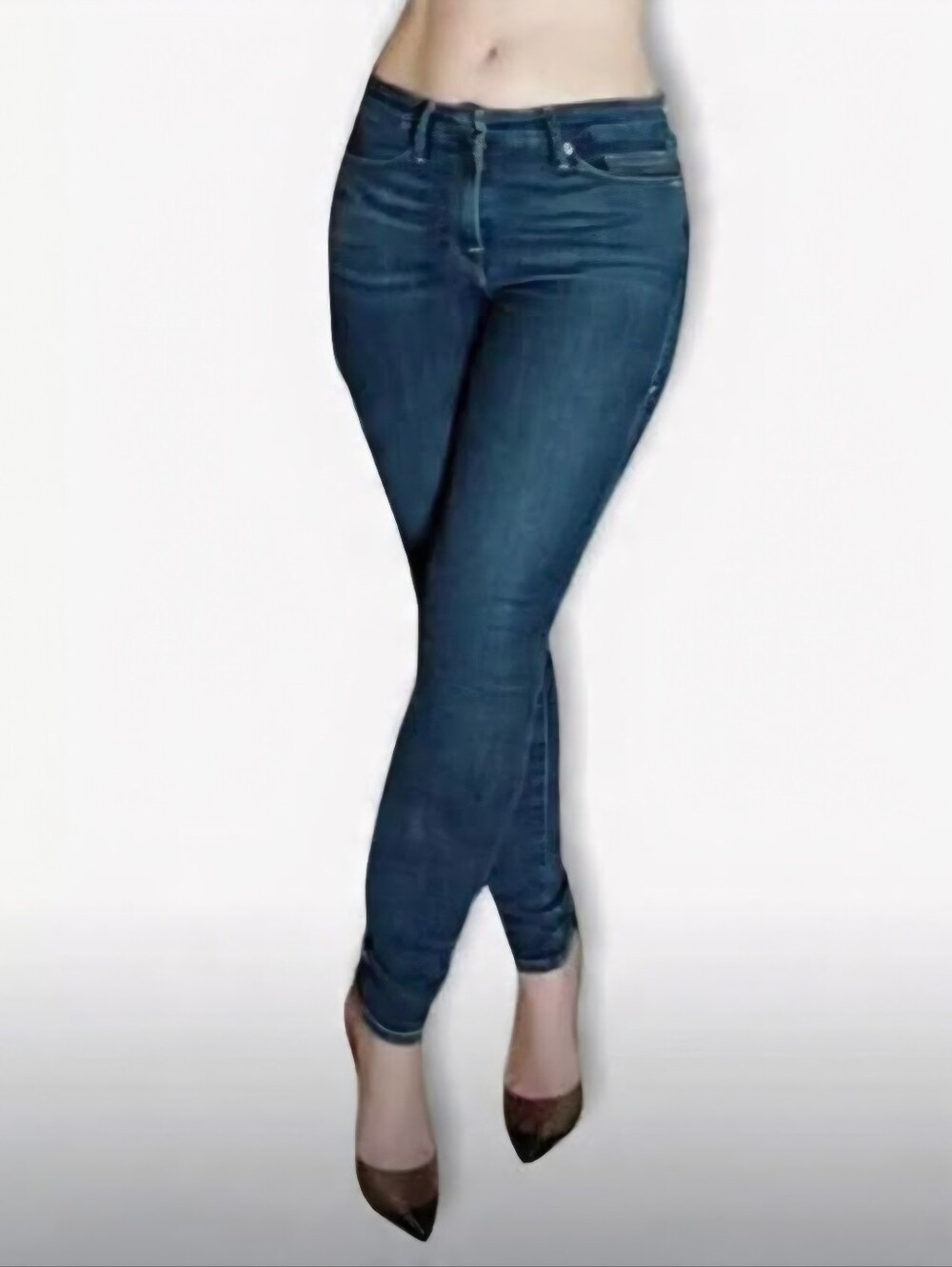 Good American Dark Blue Skinny Jeans